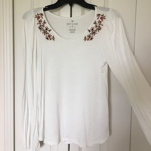 American Eagle Floral Shirt